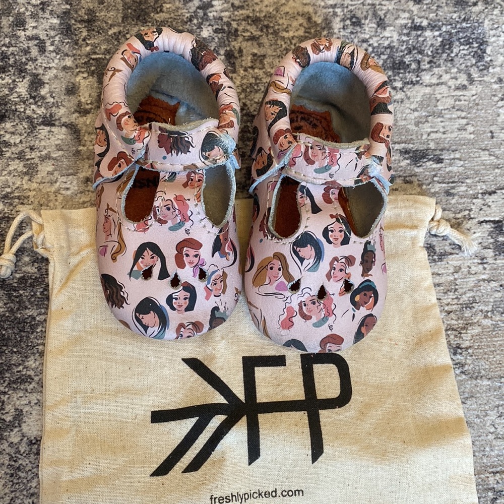Freshly Picked Disney Princess moccasins
